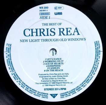 LP Chris Rea: New Light Through Old Windows (The Best Of Chris Rea)