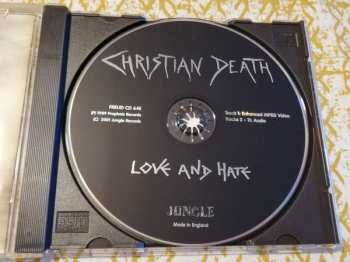CD Christian Death: Love And Hate