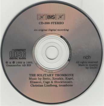 CD Christian Lindberg: The Solitary Trombone