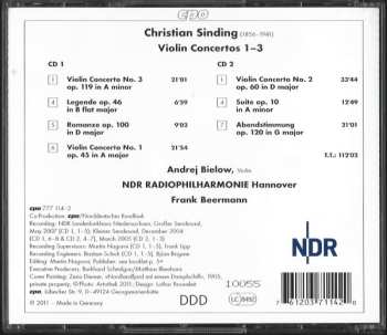 2CD NDR Radiophilharmonie: Violin Concertos 1-3