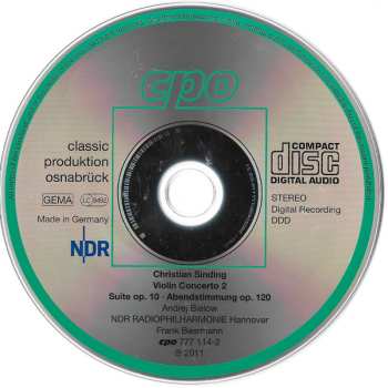 2CD NDR Radiophilharmonie: Violin Concertos 1-3