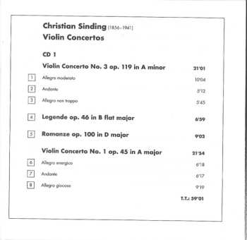 2CD NDR Radiophilharmonie: Violin Concertos 1-3