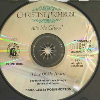 CD Christine Primrose: Aite Mo Ghaoil = Place Of My Heart