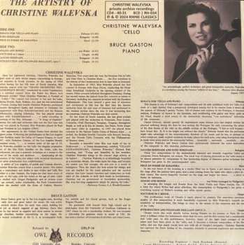 8CD/Box Set Christine Walevska: The Beauty & The Bow (Private Archive Recordings)