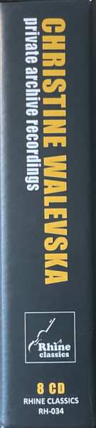 8CD/Box Set Christine Walevska: The Beauty & The Bow (Private Archive Recordings)