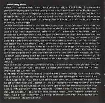 CD Mats Gustafsson: TR!O