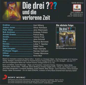 CD Christoph Dittert: Die Drei ??? 215 - Und Die Verlorene Zeit