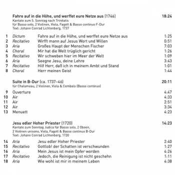 CD Klaus Mertens: Bass-Kantaten