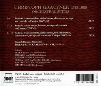 CD Christoph Graupner: Orchestral Suites