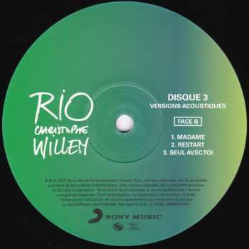 3LP Christophe Willem: Rio