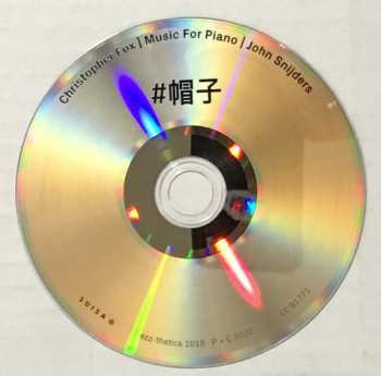 CD John Snijders: Music For Piano