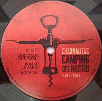 2LP/CD Ciclonautas: Camping Del Hastío