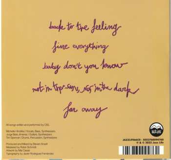 CD Ciel: Not In The Sun, Nor In The Dark