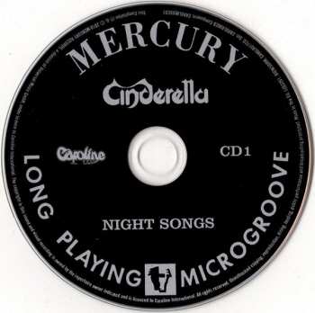 5CD/Box Set Cinderella: The Mercury Years