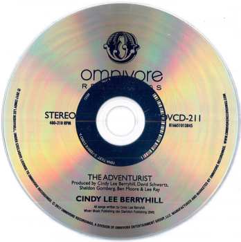 CD Cindy Lee Berryhill: The Adventurist