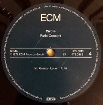 2LP Circle: Paris - Concert