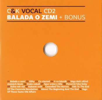 4CD/Box Set C&K Vocal: Dřív Než Něco Začne 1969-1989