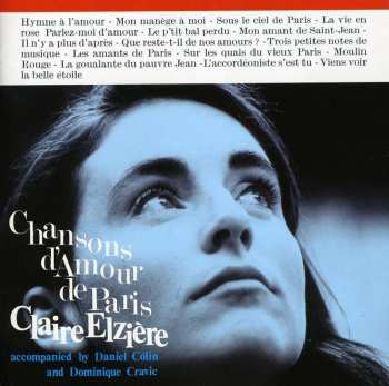 Album Claire Elzière: Chansons d'Amour de Paris