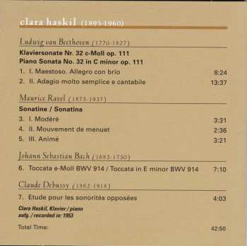 10CD Clara Haskil: Clara Haskil