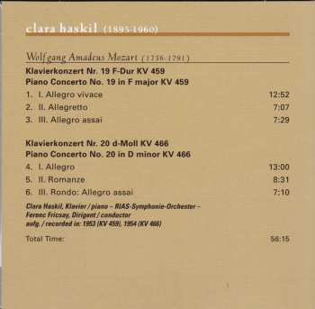 10CD Clara Haskil: Clara Haskil