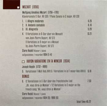 10CD/Box Set Clara Haskil: Milestones Of A Legend