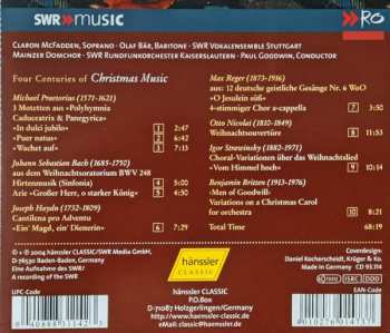 CD Claron McFadden: Four Centuries Of Christmas Music = Weihnachtsmusik Aus 4 Jahrhunderten