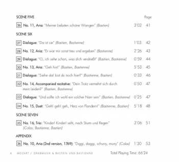 CD The Mozartists: Grabmusik; Bastien Und Bastienne