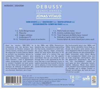 2CD Claude Debussy: Jeunes Années