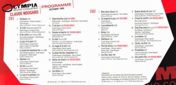 2CD Claude Nougaro: Octobre 1985 Concert Intégral