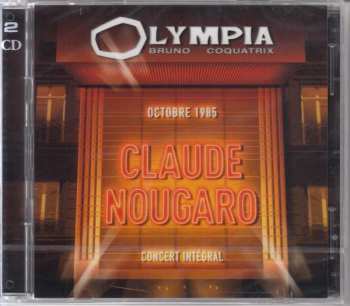 2CD Claude Nougaro: Octobre 1985 Concert Intégral