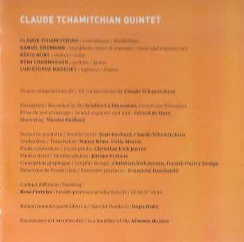 CD Claude Tchamitchian Quintet: Ways Out