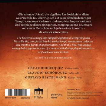 CD Claudio Bohórquez: Patagonia Express Trio