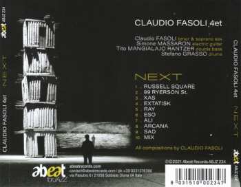 CD Claudio Fasoli 4et: Next