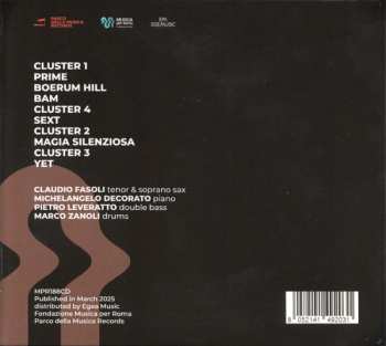 CD Claudio Fasoli Samadhi Quartet: A Long Trip 22