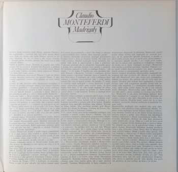 2LP Claudio Monteverdi: Madrigaly