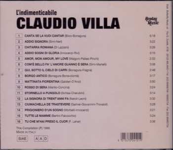 CD Claudio Villa: L'Indimenticabile