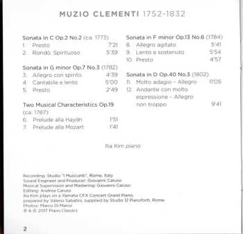 CD Muzio Clementi: Sonatas · Preludes