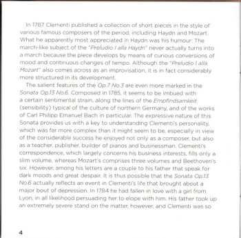 CD Muzio Clementi: Sonatas · Preludes