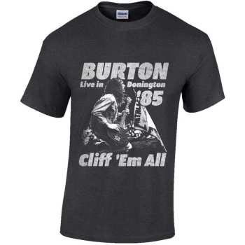 Merch Cliff Burton: T-Shirt Flag Retro