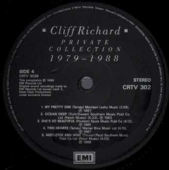 2LP Cliff Richard: Private Collection (1979 - 1988)