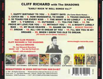 CD The Shadows: "Early Rock 'N' Roll Songs" Vol. 7