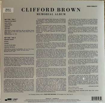 LP Clifford Brown: Memorial Album