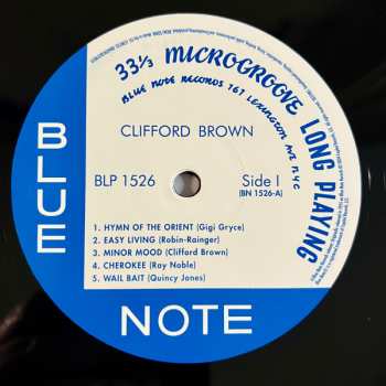 LP Clifford Brown: Memorial Album
