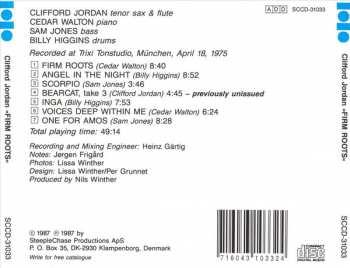 CD Clifford Jordan And The Magic Triangle: Firm Roots