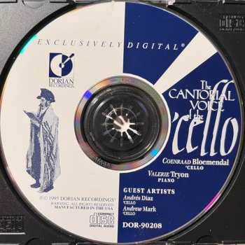 CD Valerie Tryon: The Cantoral Voice Of The Cello