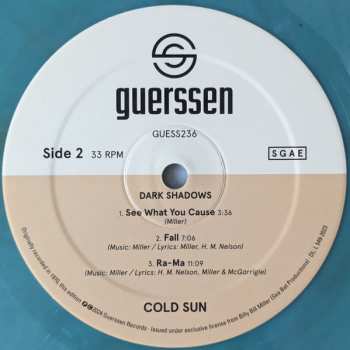 LP Cold Sun: Dark Shadows CLR | LTD