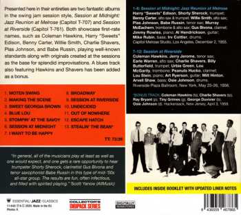 CD Benny Carter: Session At Midnight Plus Session At Riverside LTD