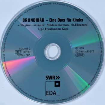 2CD Collegium Iuvenum: Brundibár - Eine Oper Für Kinder / Brundibár Und Die Kinder von Theresienstadt - Feature von Hannelore Wonschick