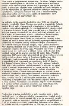 LP Collegium Musicum: Collegium Musicum