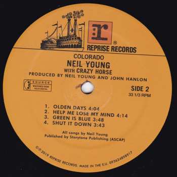 2LP/SP Neil Young & Crazy Horse: Colorado